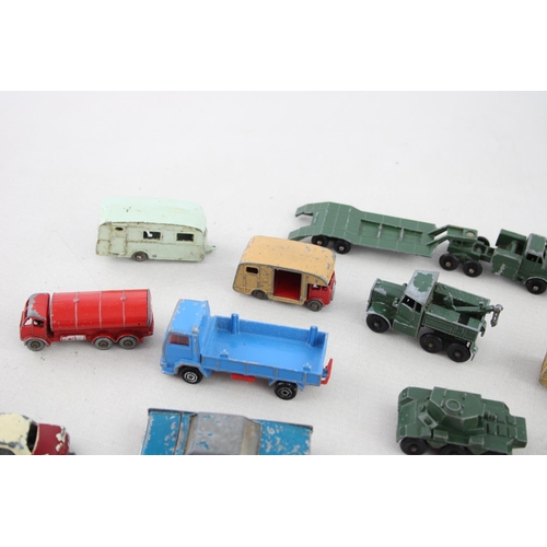 548 - A collection of assorted vintage Lesney diecast models to include Foden concrete truck - no. 21