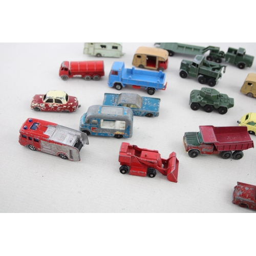 548 - A collection of assorted vintage Lesney diecast models to include Foden concrete truck - no. 21