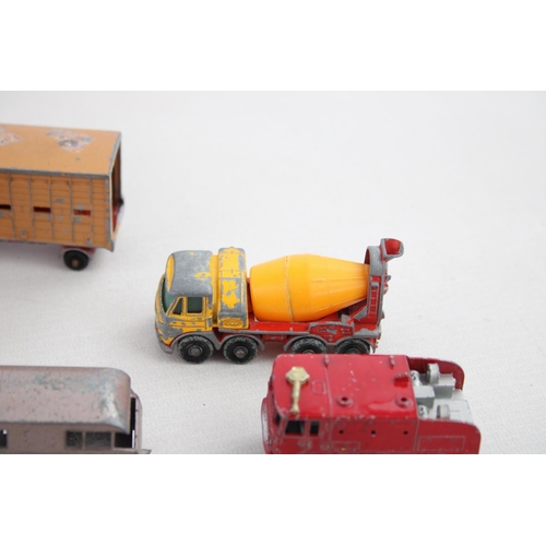 548 - A collection of assorted vintage Lesney diecast models to include Foden concrete truck - no. 21