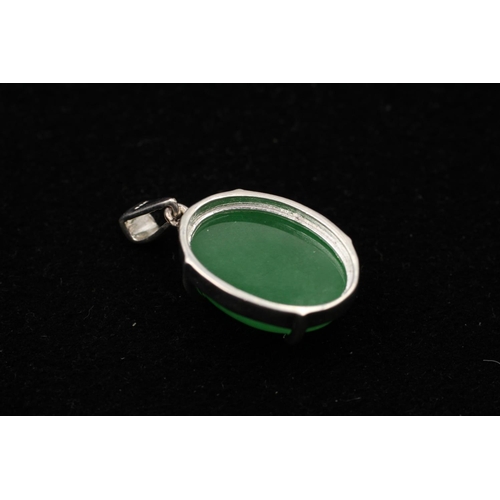 146 - Five 925 sterling silver pendants to include chrysoprase, cabochon, heart etc. - approx. gross combi... 