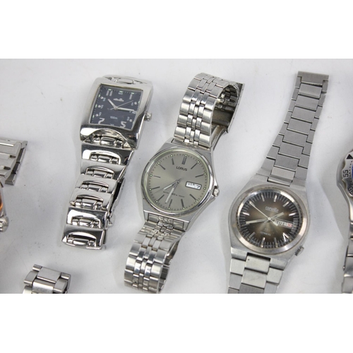 193 - Ten gents sports/designer wristwatches to include Rotary, Zeitner etc.