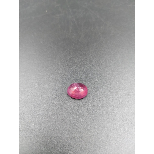 281 - An IDT certified 6.68ct natural ruby gemstone