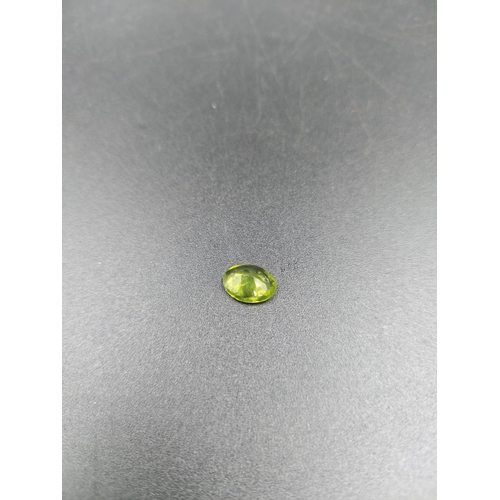 276 - An ITLGR certified 1.98ct peridot gemstone