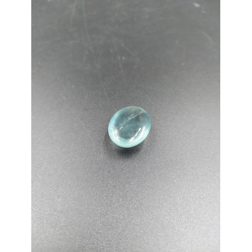 291 - A GJSPC certified 36.35ct natural fluorite gemstone