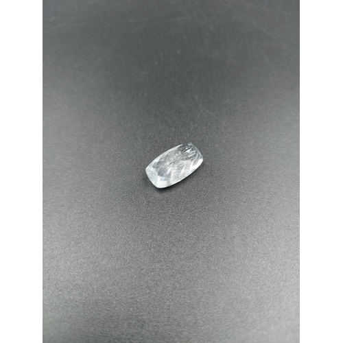 270 - An ITLGR certified 8.44ct aquamarine gemstone