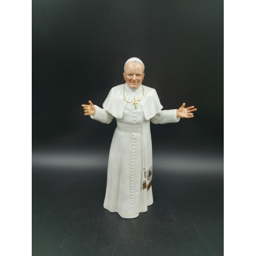 385 - A Royal Doulton His Holiness Pope John Paul II figurine - HN 2888