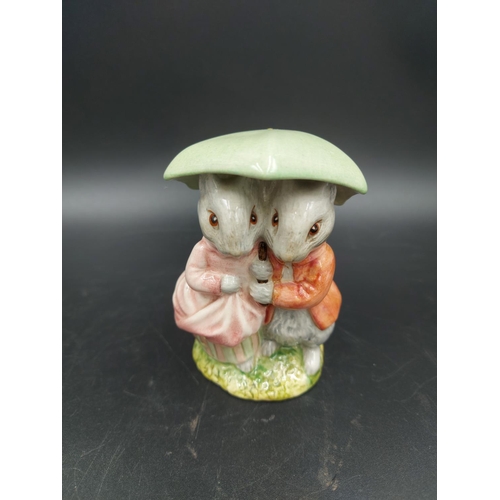 390 - Two Royal Albert Beatrix Potter figurines, Mother Ladybird and Goodey and Timmy Tiptoes