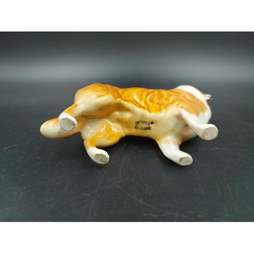 398 - Two Beswick dog figurines, one Rough Collie and one Labrador