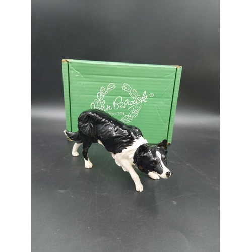 400 - A Royal Doulton Border Collie figurine - DA 143