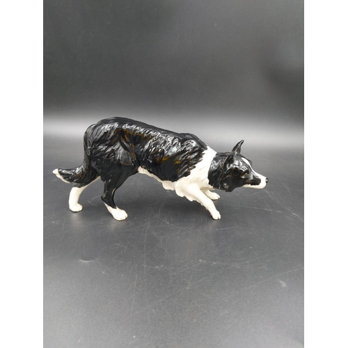 400 - A Royal Doulton Border Collie figurine - DA 143