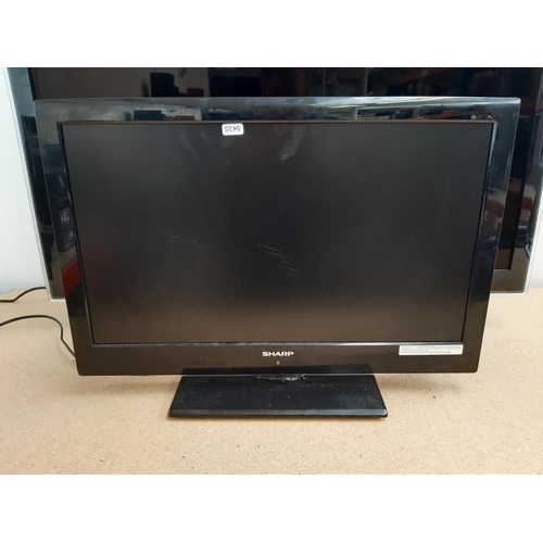 1046 - Two TVs, one Samsung UE37C5100 37