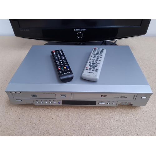 1048 - Two items of Samsung AV equipment, one LE26R87BD 26