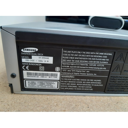 1048 - Two items of Samsung AV equipment, one LE26R87BD 26