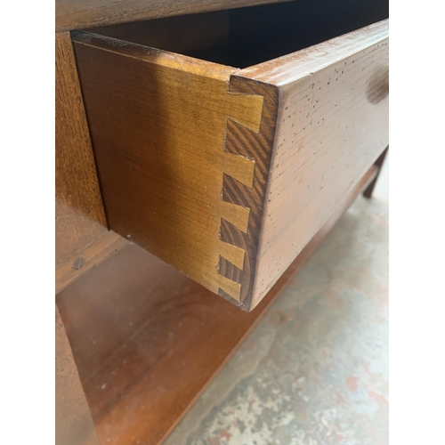 Cherry wood store console table