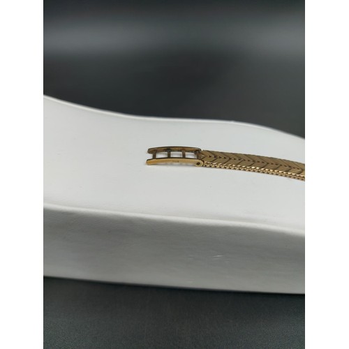 216D - A Certina Swiss made 9ct gold ladies cocktail watch - approx. gross weight with movement 20.6 grams