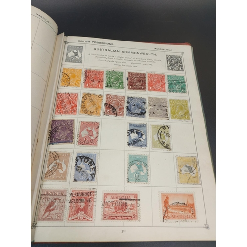 328 - A mid 20th century Stanley Gibbons Strand stamp album containing a large collection of worldwide sta... 