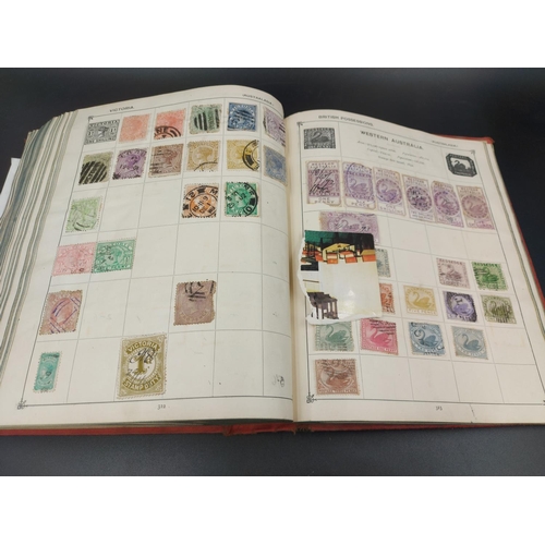 328 - A mid 20th century Stanley Gibbons Strand stamp album containing a large collection of worldwide sta... 