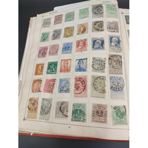 328 - A mid 20th century Stanley Gibbons Strand stamp album containing a large collection of worldwide sta... 