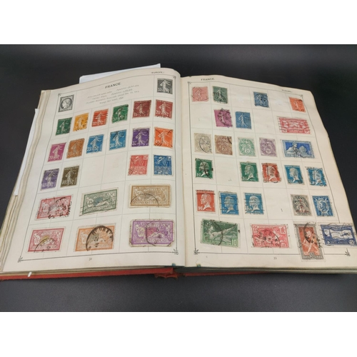 328 - A mid 20th century Stanley Gibbons Strand stamp album containing a large collection of worldwide sta... 