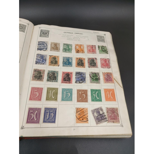 328 - A mid 20th century Stanley Gibbons Strand stamp album containing a large collection of worldwide sta... 