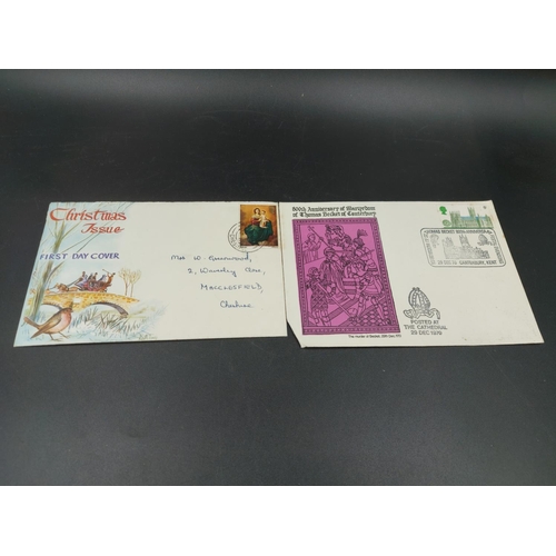 339 - A collection of first day covers and loose stamps