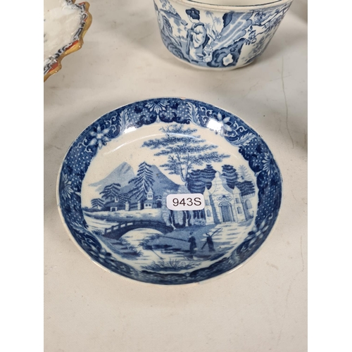 463 - A collection of various late 19th/early 20th century china to include three 1920s Adams Tokio bowls,... 