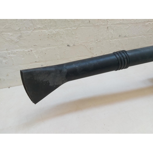 1267A - A black and grey Ryobi PBV-30A petrol leaf blower