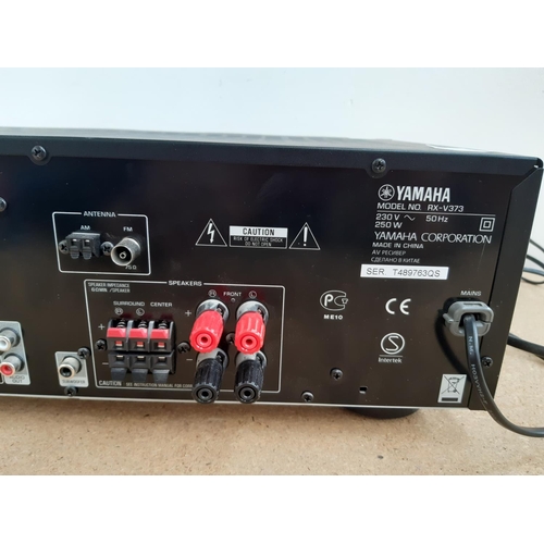 1053 - A Yamaha RX-V373 AV amplifier with four HDMI inputs and one HDMI output