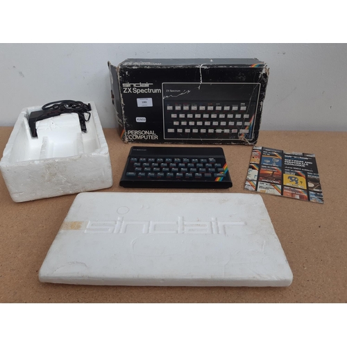 1081 - A vintage boxed Sinclair Zx Spectrum personal computer