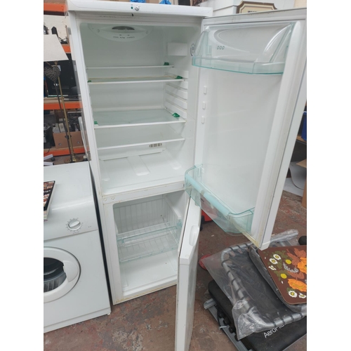 1165 - A Zanussi/Electrolux frost free 163cm upright fridge freezer