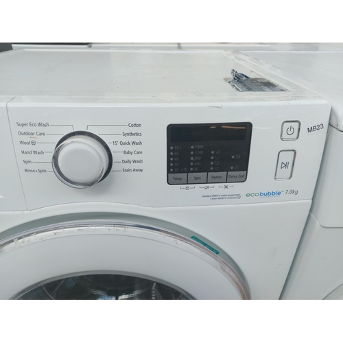 1173 - A Samsung Ecobubble 7kg washing machine