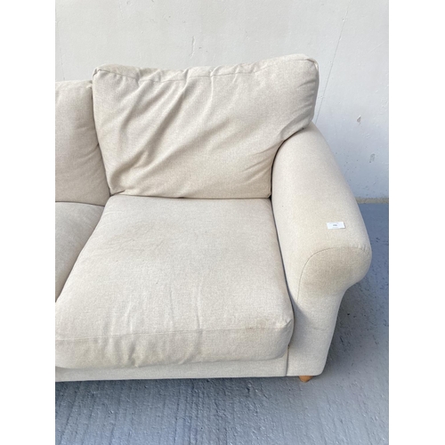 795 - A Next grey upholstered two seater sofa