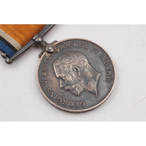 536 - A WW1 Medal pair presented to S-32202 Pte J.W Taylor Camerons