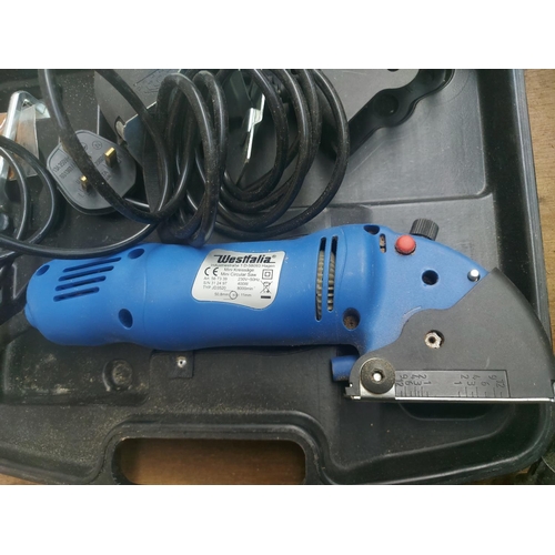 A cased Westfalia handheld electric 