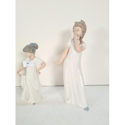 494 - Four Nao by Lladro porcelain figurines