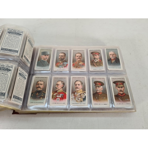 614 - A large collection of vintage Wills's cigarette cards to include Household Hints, Lucky Charms, Rail... 