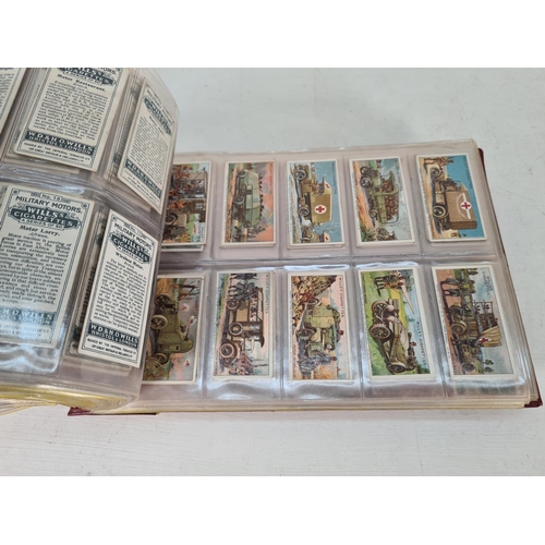 614 - A large collection of vintage Wills's cigarette cards to include Household Hints, Lucky Charms, Rail... 