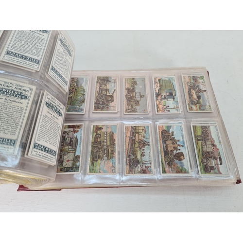 614 - A large collection of vintage Wills's cigarette cards to include Household Hints, Lucky Charms, Rail... 