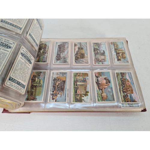 614 - A large collection of vintage Wills's cigarette cards to include Household Hints, Lucky Charms, Rail... 