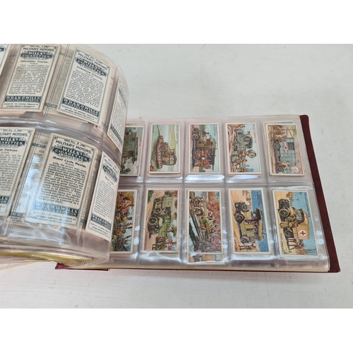 614 - A large collection of vintage Wills's cigarette cards to include Household Hints, Lucky Charms, Rail... 