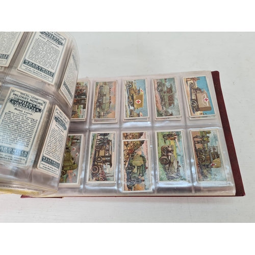 614 - A large collection of vintage Wills's cigarette cards to include Household Hints, Lucky Charms, Rail... 