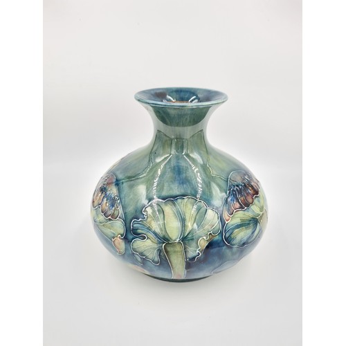 468 - An early 20th century Moorcroft Pottery vase in the Claremont design made for Liberty & Co, Rd No. 4... 