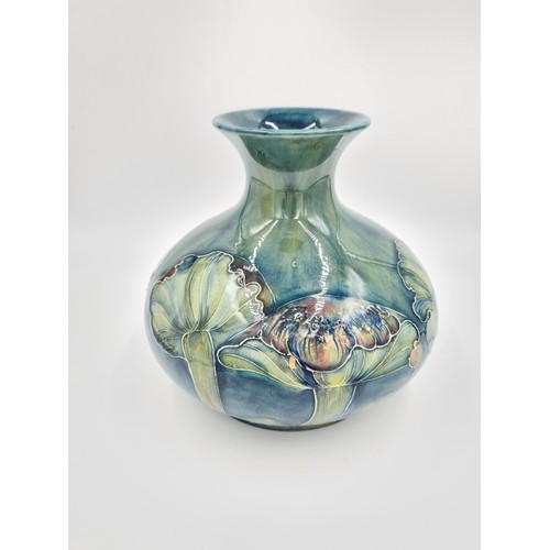 468 - An early 20th century Moorcroft Pottery vase in the Claremont design made for Liberty & Co, Rd No. 4... 