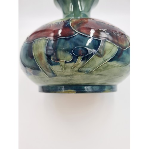 468 - An early 20th century Moorcroft Pottery vase in the Claremont design made for Liberty & Co, Rd No. 4... 