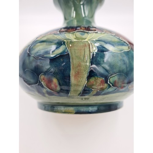 468 - An early 20th century Moorcroft Pottery vase in the Claremont design made for Liberty & Co, Rd No. 4... 