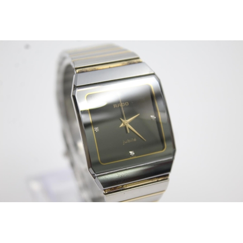 136 - A Rado Jubile gents quartz wristwatch