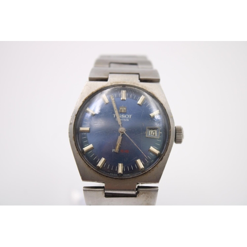 137 - A mid/late 20th century Tissot PR516 hand wind gents wristwatch, circa 1970s