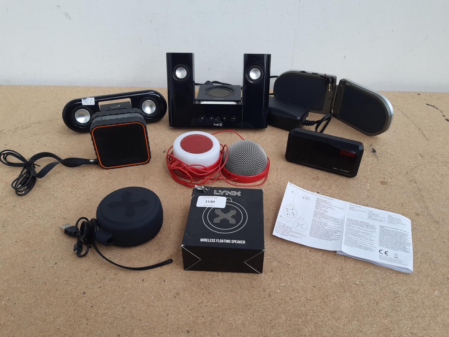 Lynx floating hot sale speaker instructions