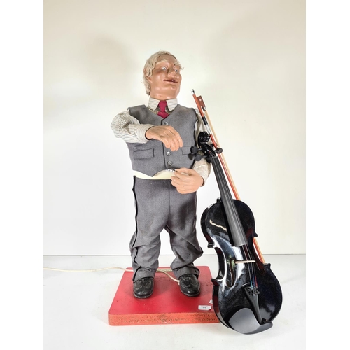 510 - A mid 20th century J.H Animations automatic advertising figurine - approx. 81cm high