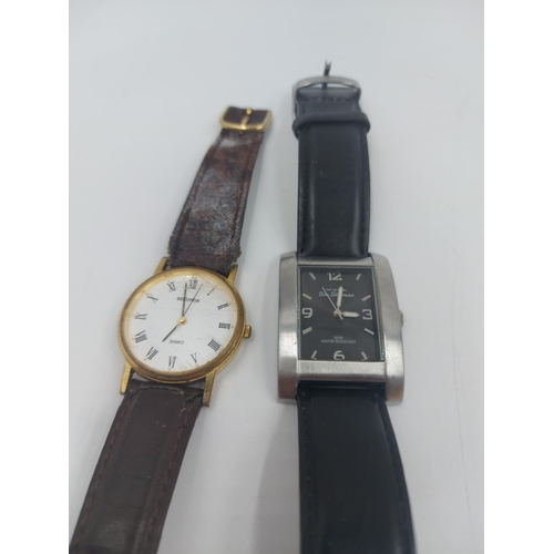 135A - Seven mens wristwatches and one ladies wristwatch to include two Sekondas, Ben Sherman, Sutus, Accur... 